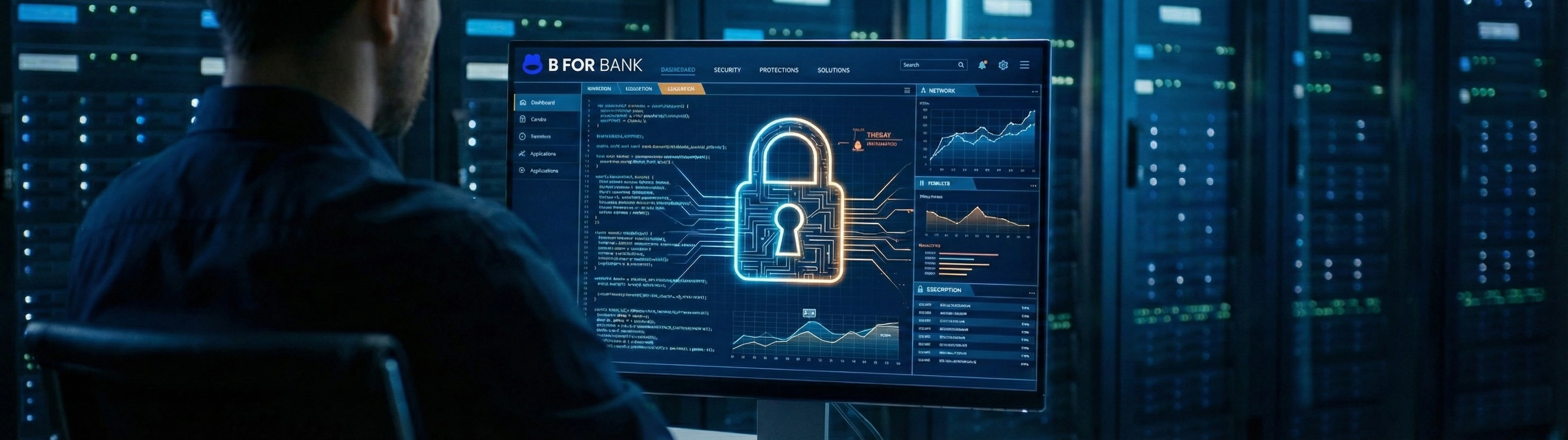 Verstärkte Banksicherheit